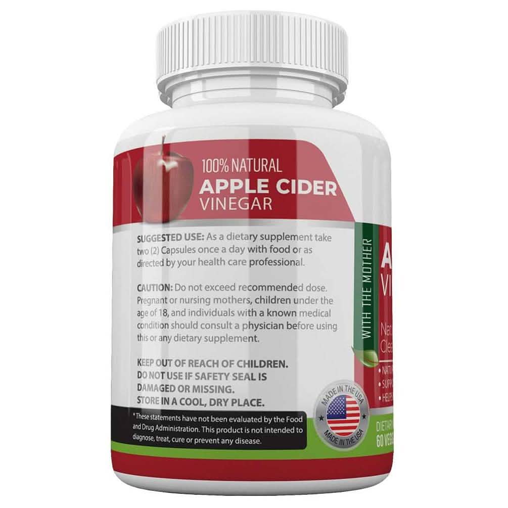 ACV Apple Cider Vinegar Organic Capsules