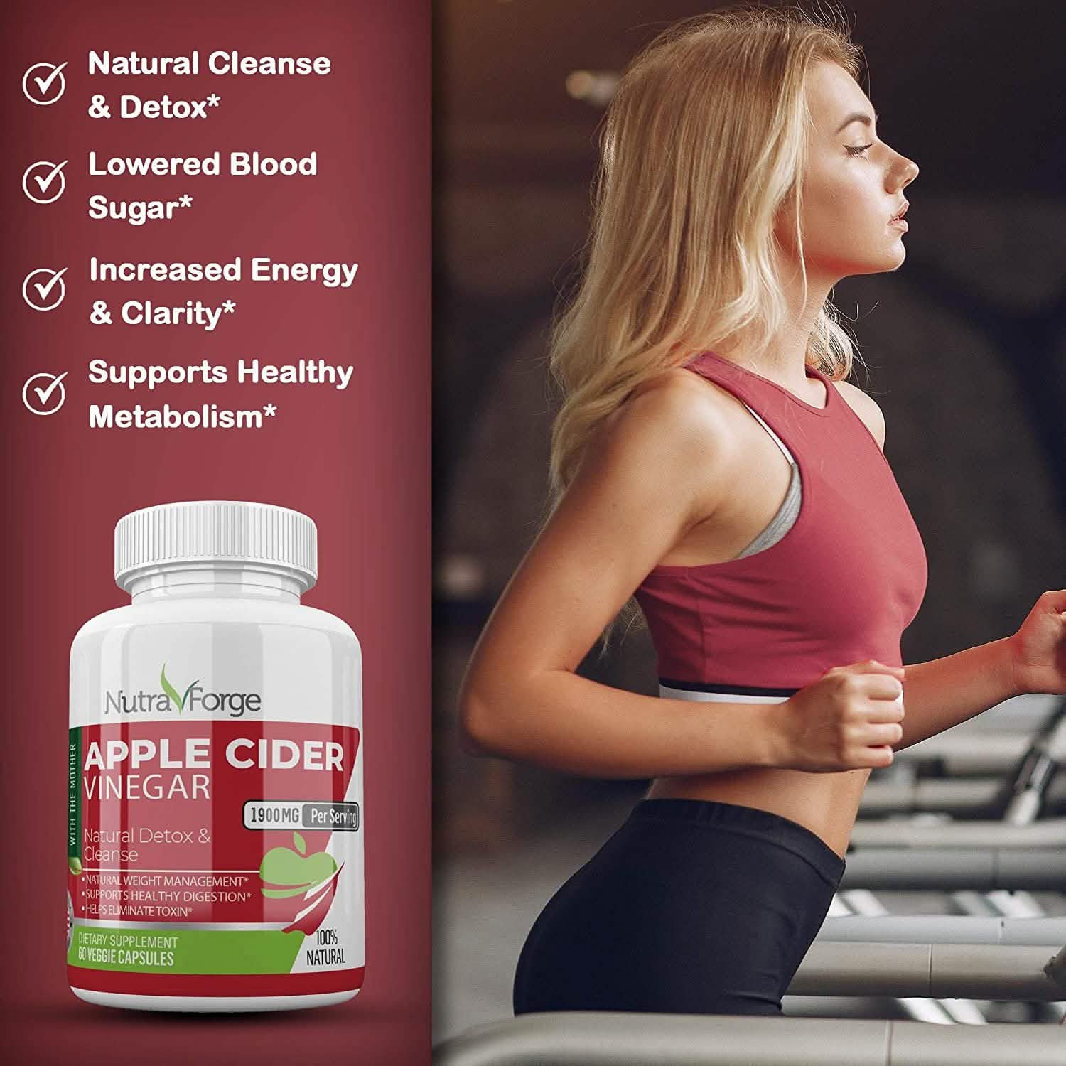 ACV Apple Cider Vinegar Organic Capsules