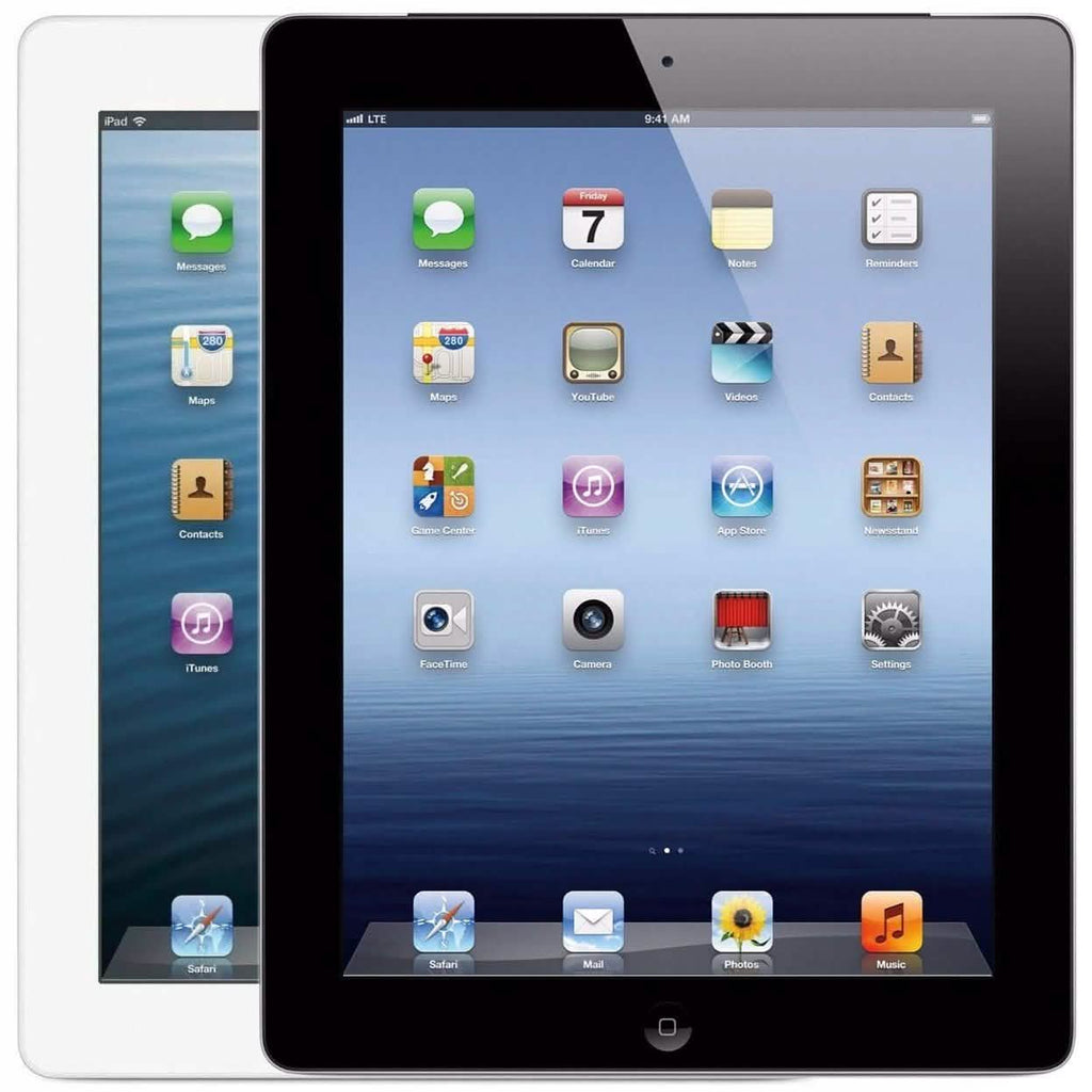 Apple iPad 4th Generation WIFI + 4G Cellular - Fully Unlocked (Refurbished)
