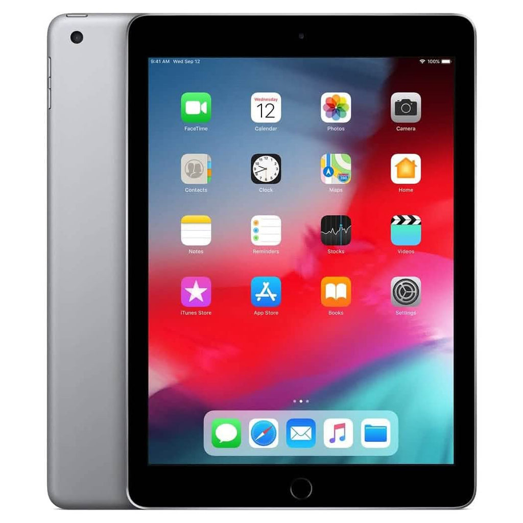 Apple iPad 6th Gen 32GB WiFi 9.7 LCD Space Gray (Refurbished)