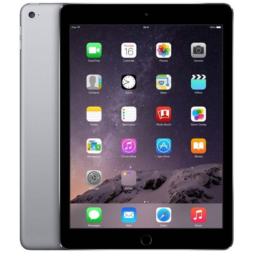 Apple iPad Air Wi-Fi + 4G LTE Factory Unlocked, Space Gray - 16GB (Refurbished)