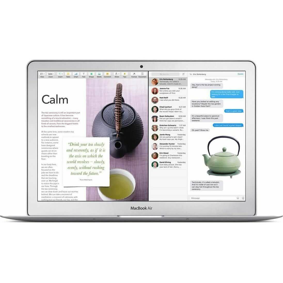 Apple MacBook Air 13" 1.6GHz 128GB SSD 8GB RAM (Refurbished)
