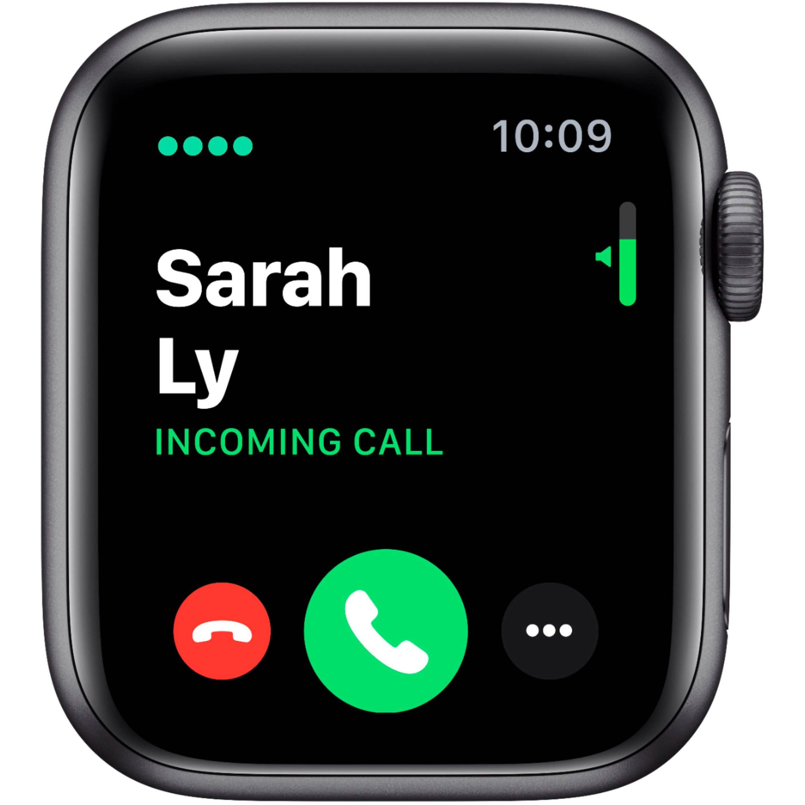 Apple Watch Nike Series 5 (GPS + Cellular) 40mm with Anthracite/Black Nike Sport Band