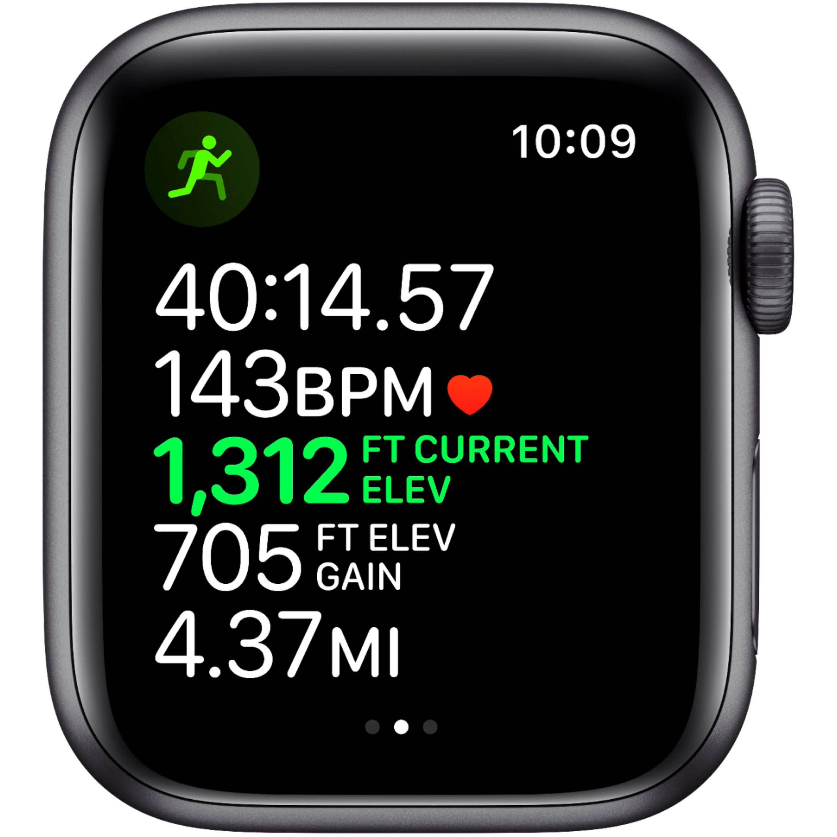 Apple Watch Nike Series 5 (GPS + Cellular) 40mm with Anthracite/Black Nike Sport Band