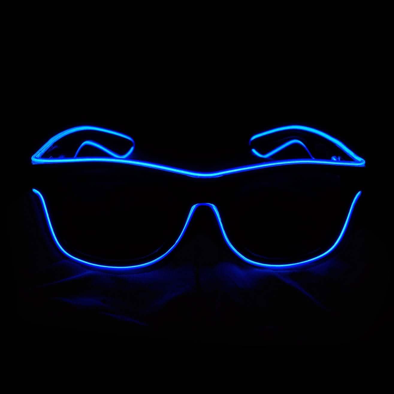 Aquat Light up EL Wire Neon Rave Glasses