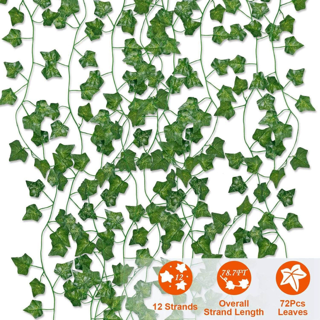 Artificial Ivy Leaves 78.7 Ft.