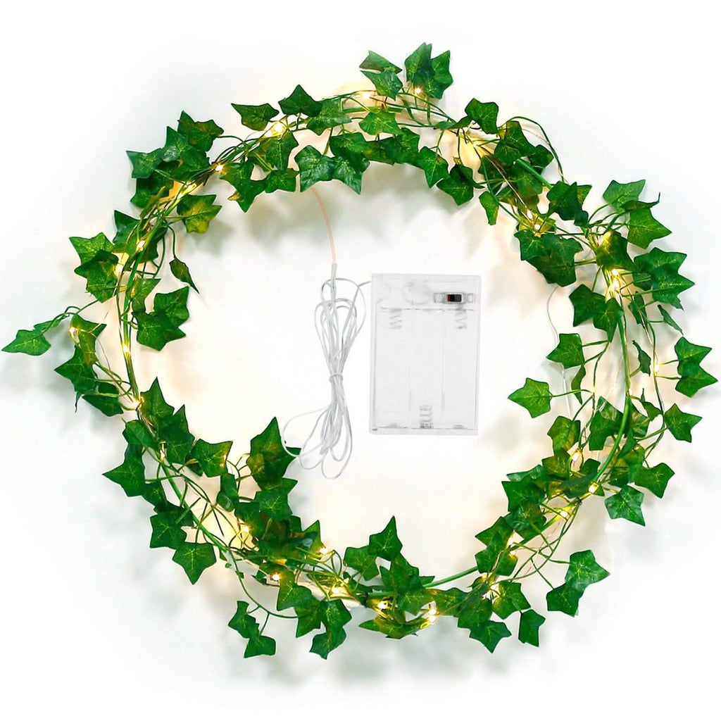 Artificial Ivy Leaves String Lights