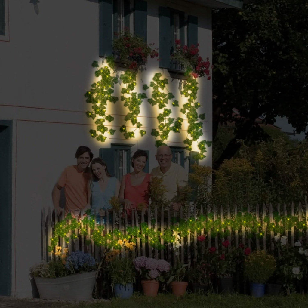Artificial Ivy Leaves String Lights