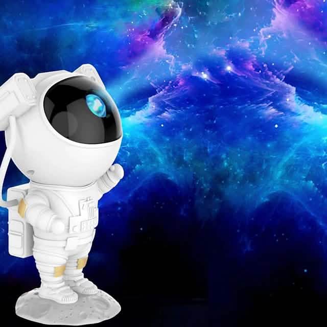 Astronaut Galaxy Starry Sky Projector with Timer Remote