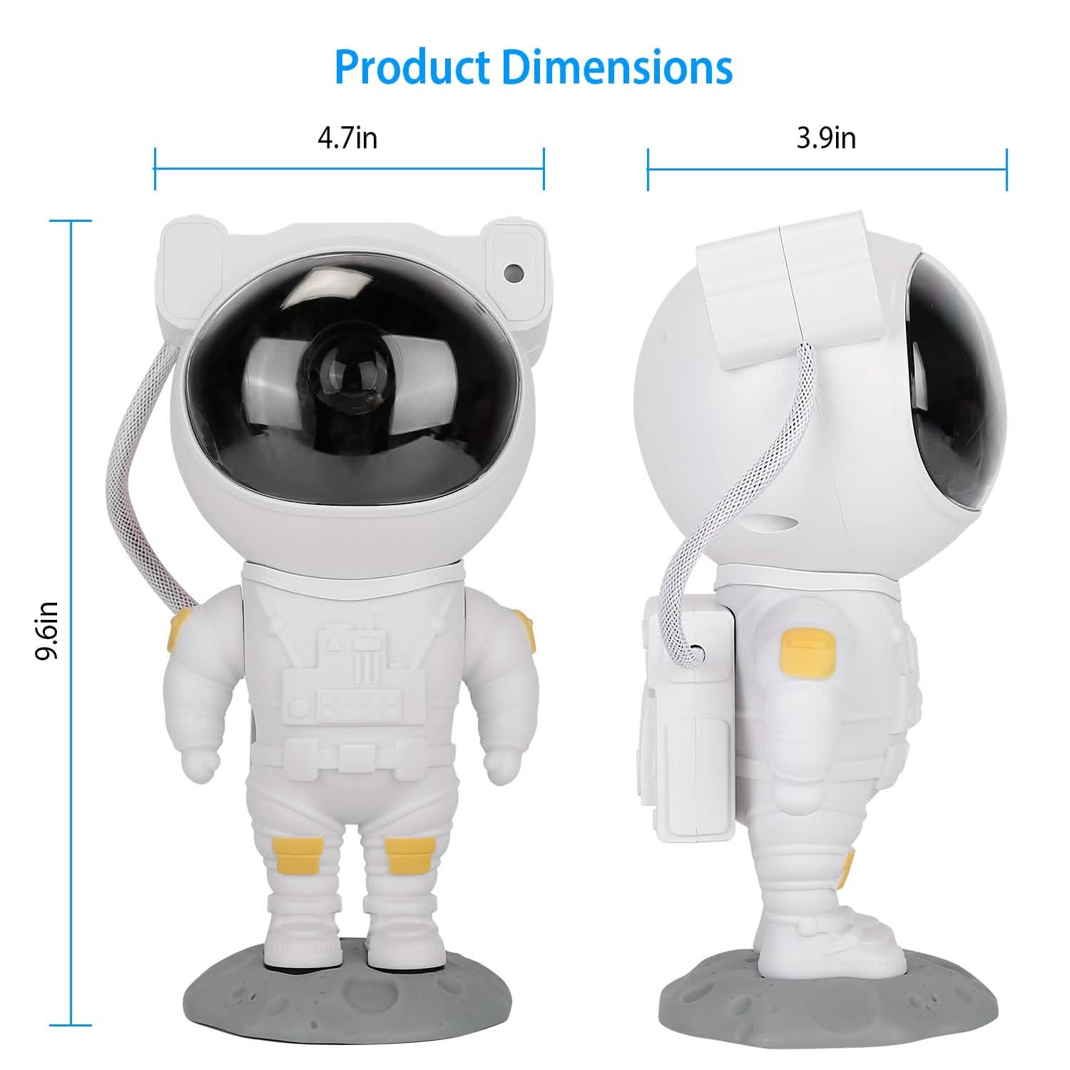 Astronaut Star Projector Light with Remote Control