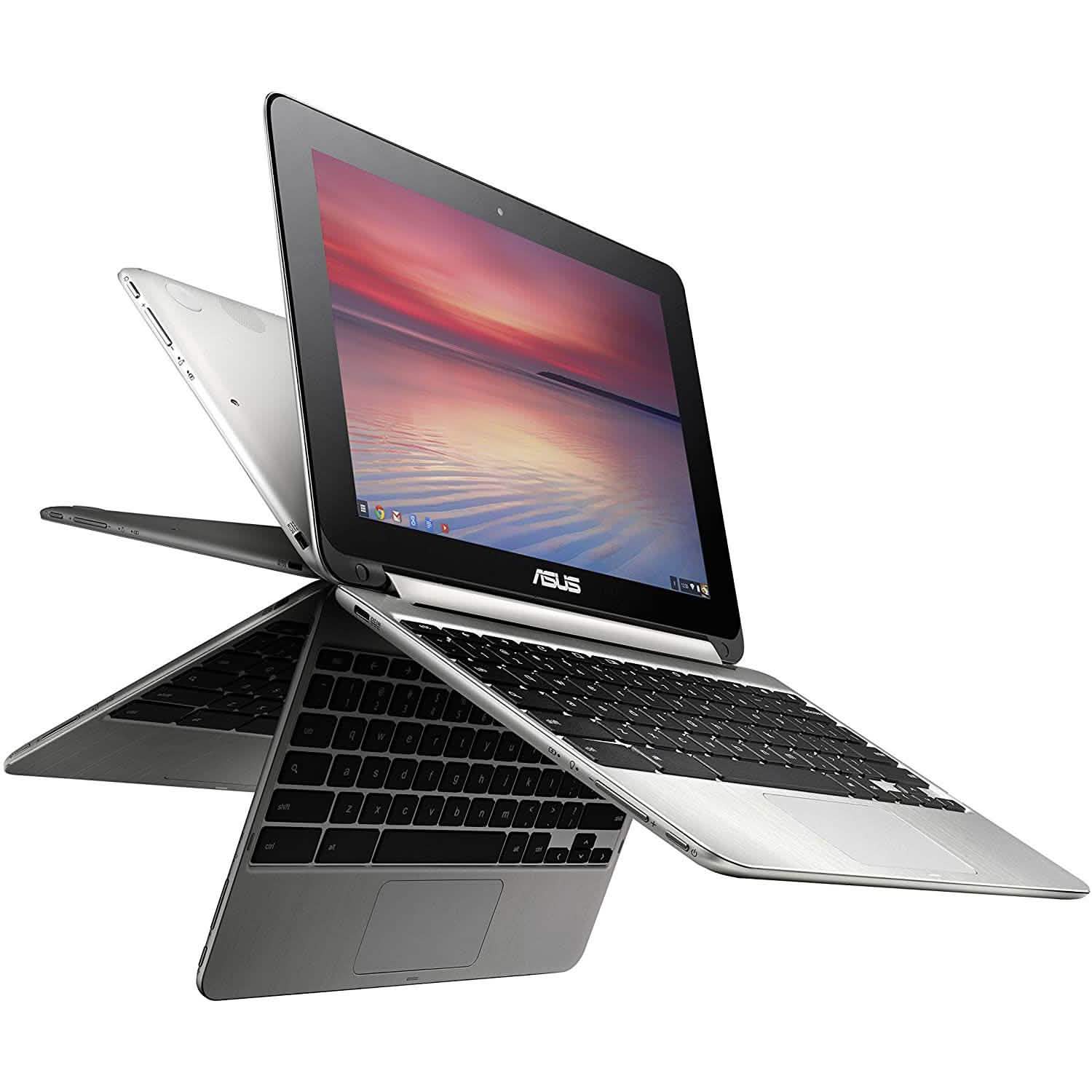 ASUS Chromebook Flip C100P Quad-Core 1.8GHz, 4GB RAM, 16GB SSD (Refurbished)