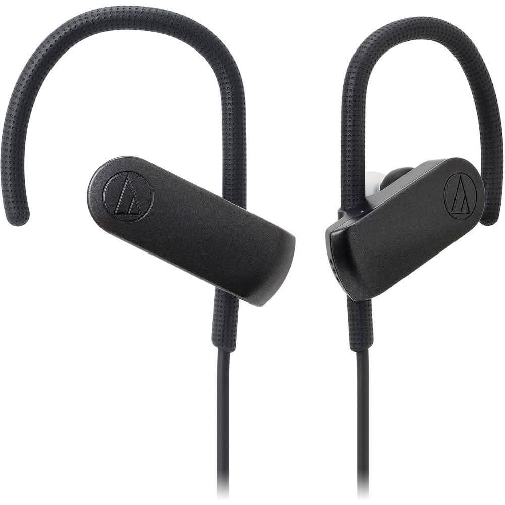 Audio-Technica ATH-SPORT50BTBK SonicSport Bluetooth Wireless In-Ear Headphones