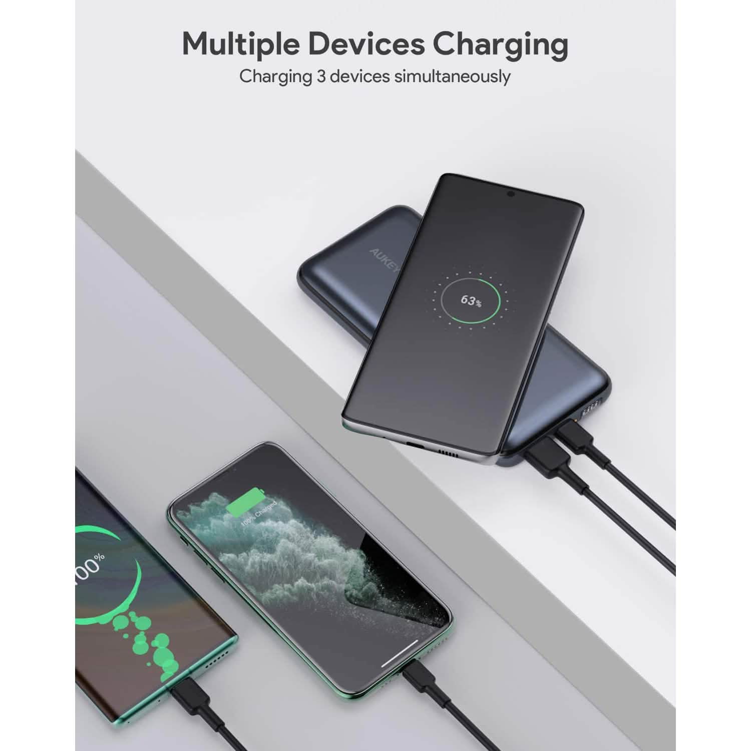 AUKEY PB-WL03 20000mAh Basix Pro Wireless Power Bank
