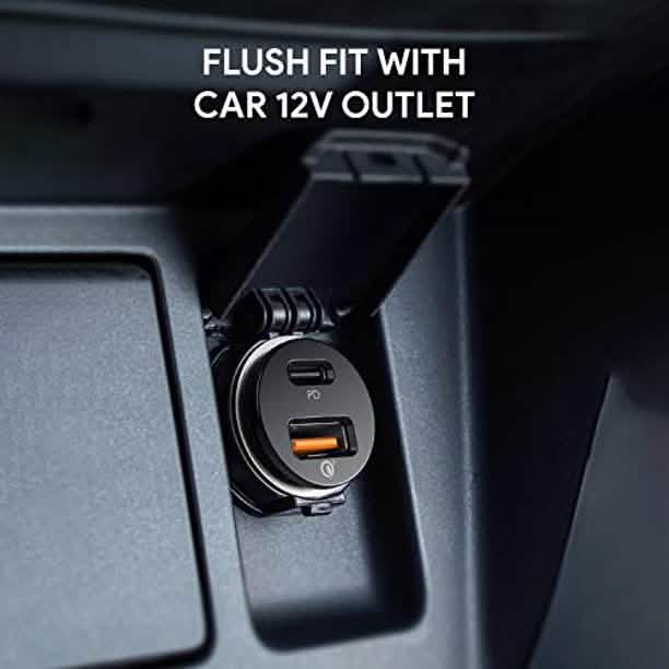 AUKEY USB C Car Charger