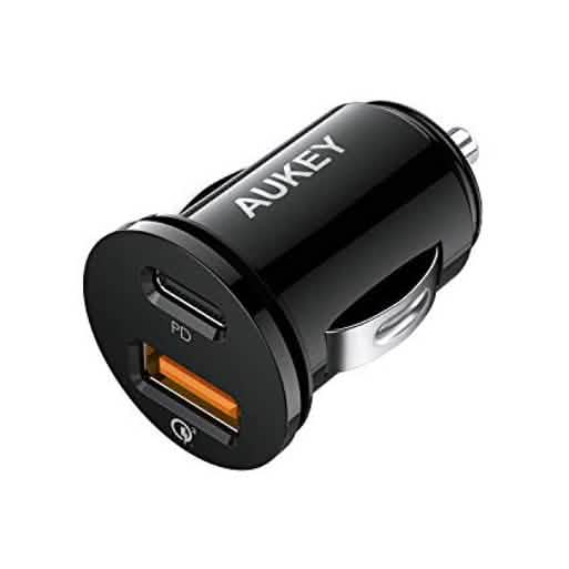 AUKEY USB C Car Charger