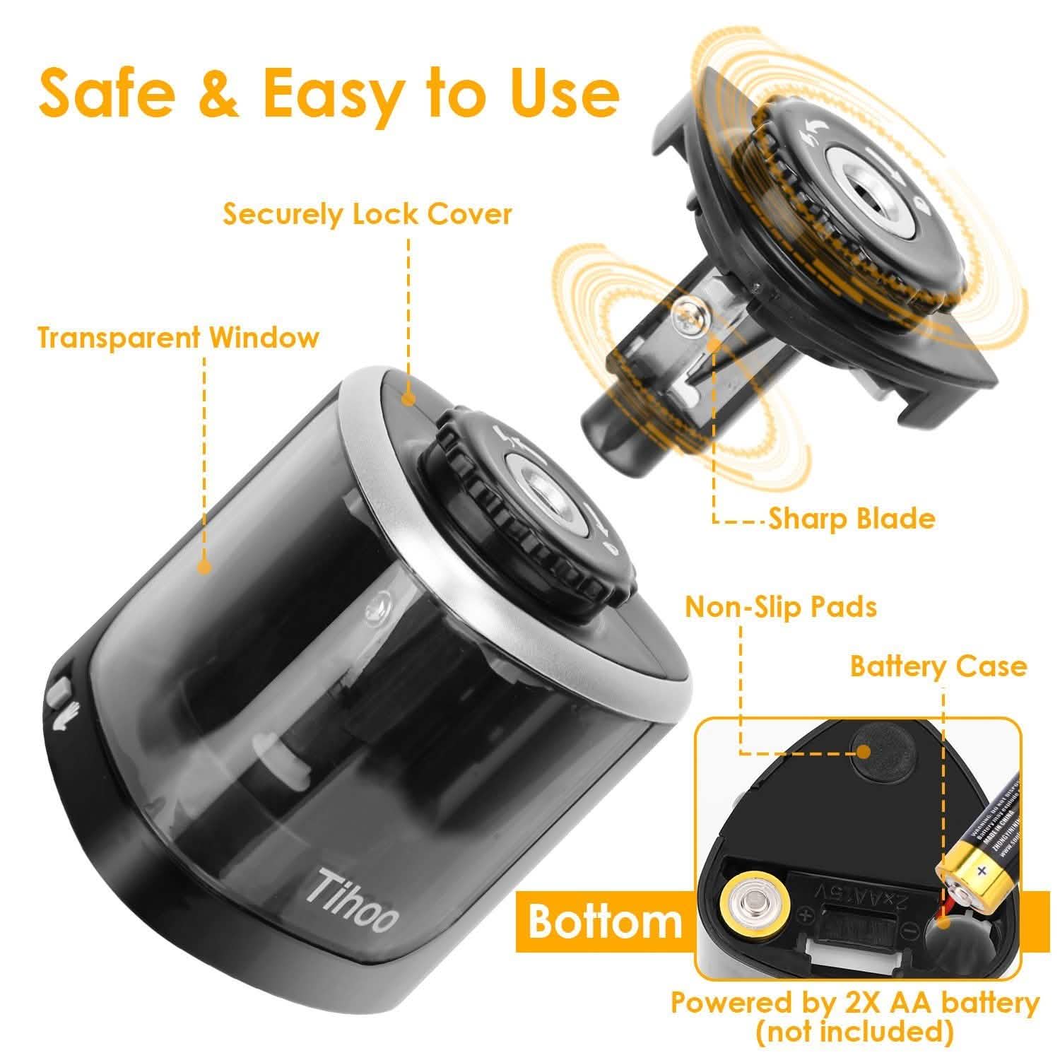 Auto Manual Electric Pencil Sharpener
