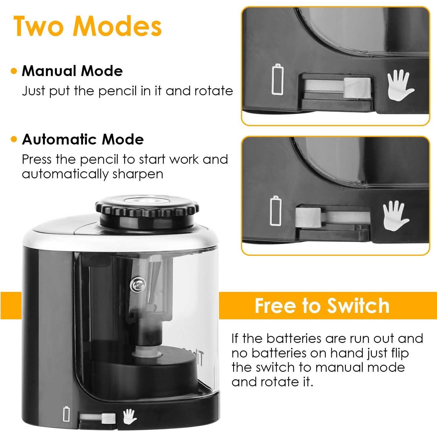 Auto Manual Electric Pencil Sharpener