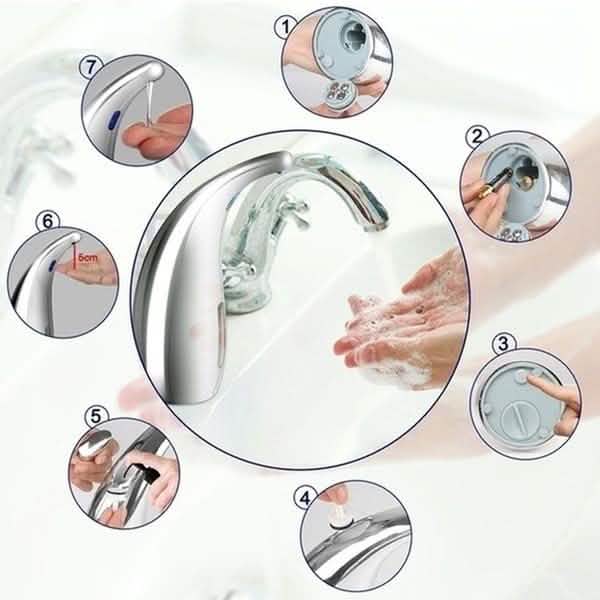 Automatic Liquid Soap Dispenser Infrared Smart Sensor Foam