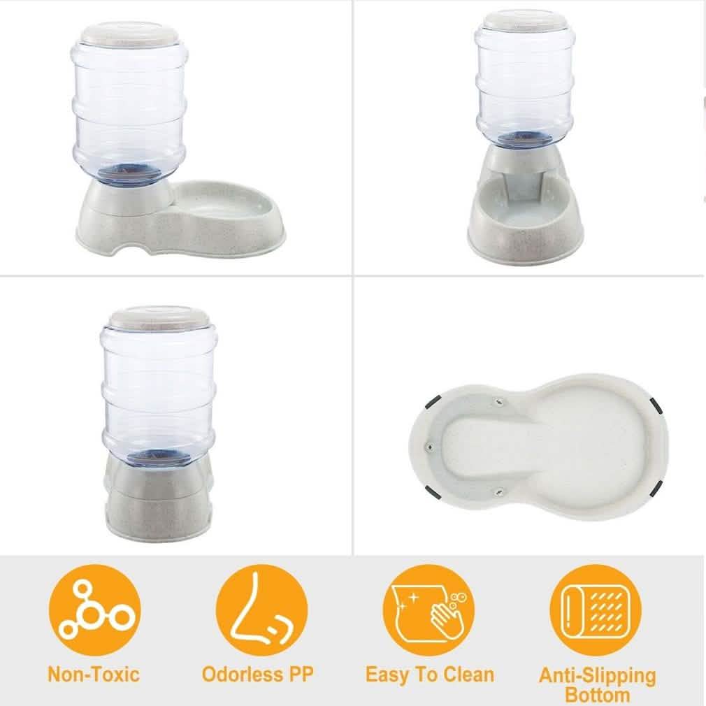 Automatic Pet Feeder Self-Dispensing Gravity Pets Food Dispenser