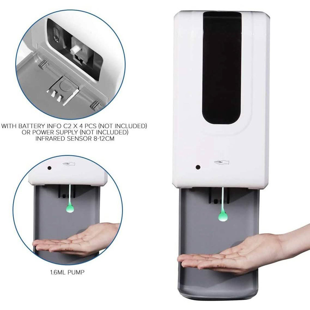Automatic Soap Dispenser - Electric, Touch less, Battery Operated Liquid Soap Pump