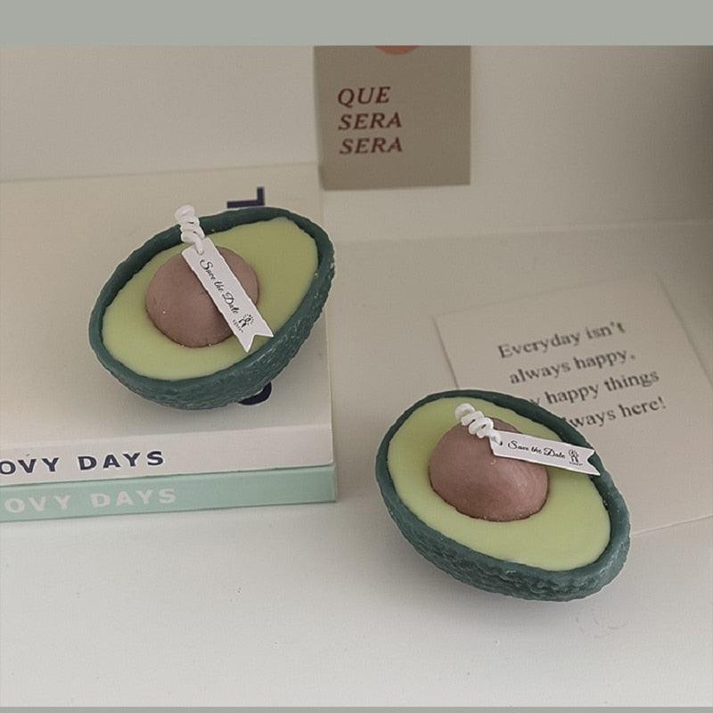Avocado Candle Paraffin Scented Candles for Birthday Wedding Photography Home Decoration Scented Candles Paraffin Wax Candle