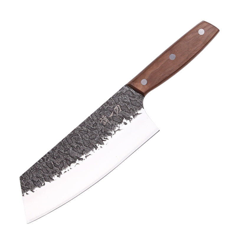 Old Fashioned Carved Chinese Kitchen Knife