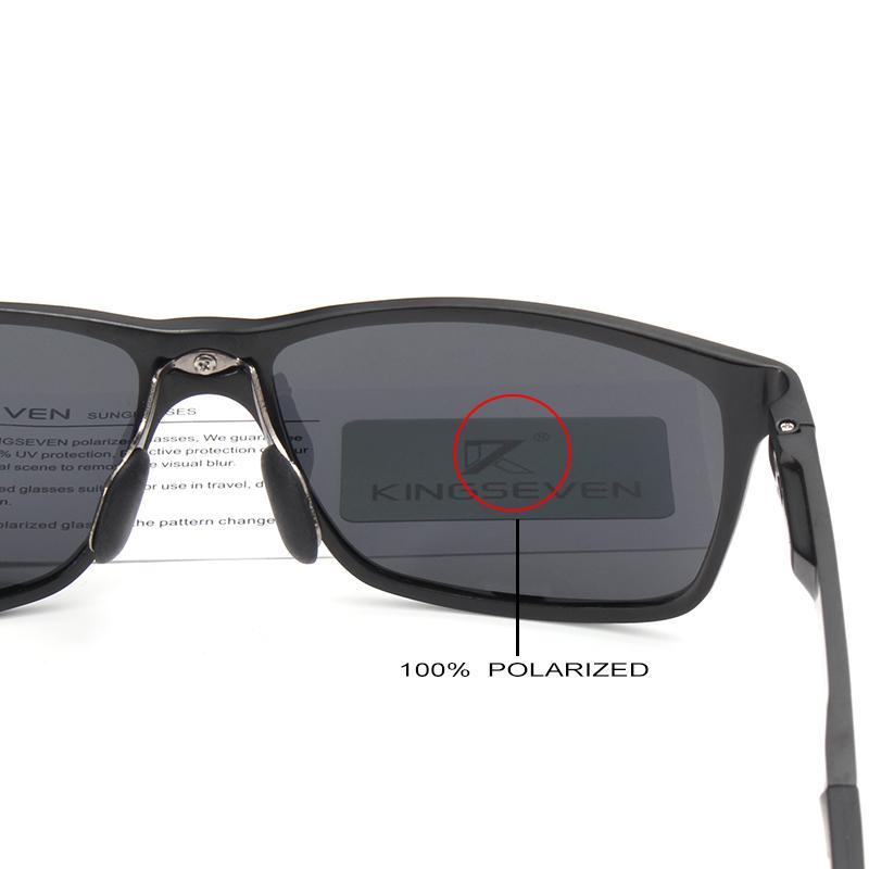 High Quality Luxury Aluminium Men Polarized Sunglasses Retro Modern Style For Sport Golf and Driving