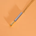 Customize Lovers Name Stainless Steel Necklace Remember Your Most Meaningful Phrase Word