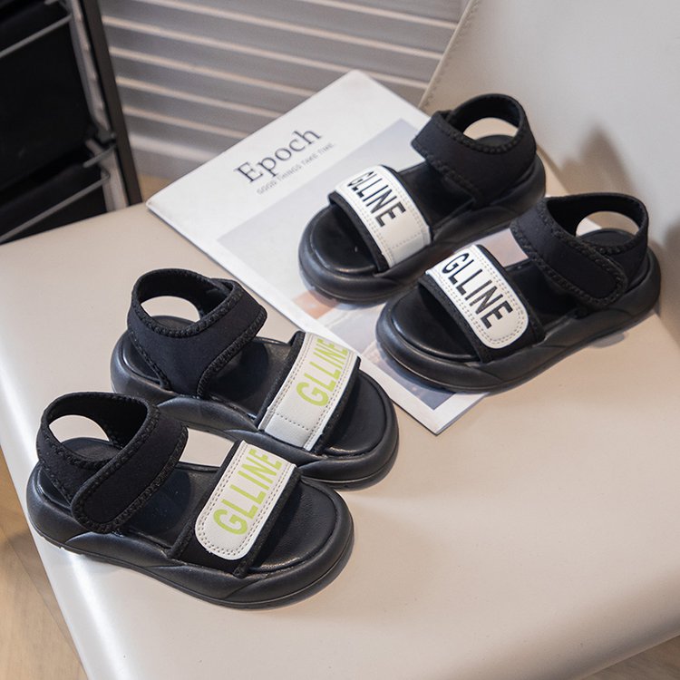 Sandals, Soft Soled Children's Beach Shoes, Summer New Fashionable Sandals, Lightweight And Non Slip Sports Sandals