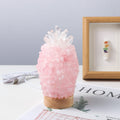 Natural Powder Crystal Crushed Stone Pineapple Night Light