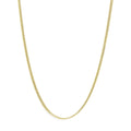 Semi-Solid 14K Yellow Gold 4.5mm Miami Cuban Chain Necklace - Unisex Chain
