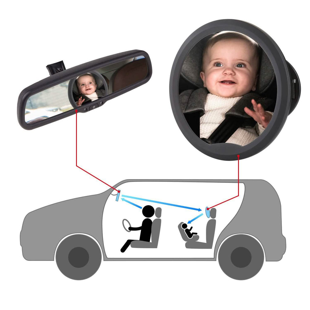 Baby Back Seat Car Mirror