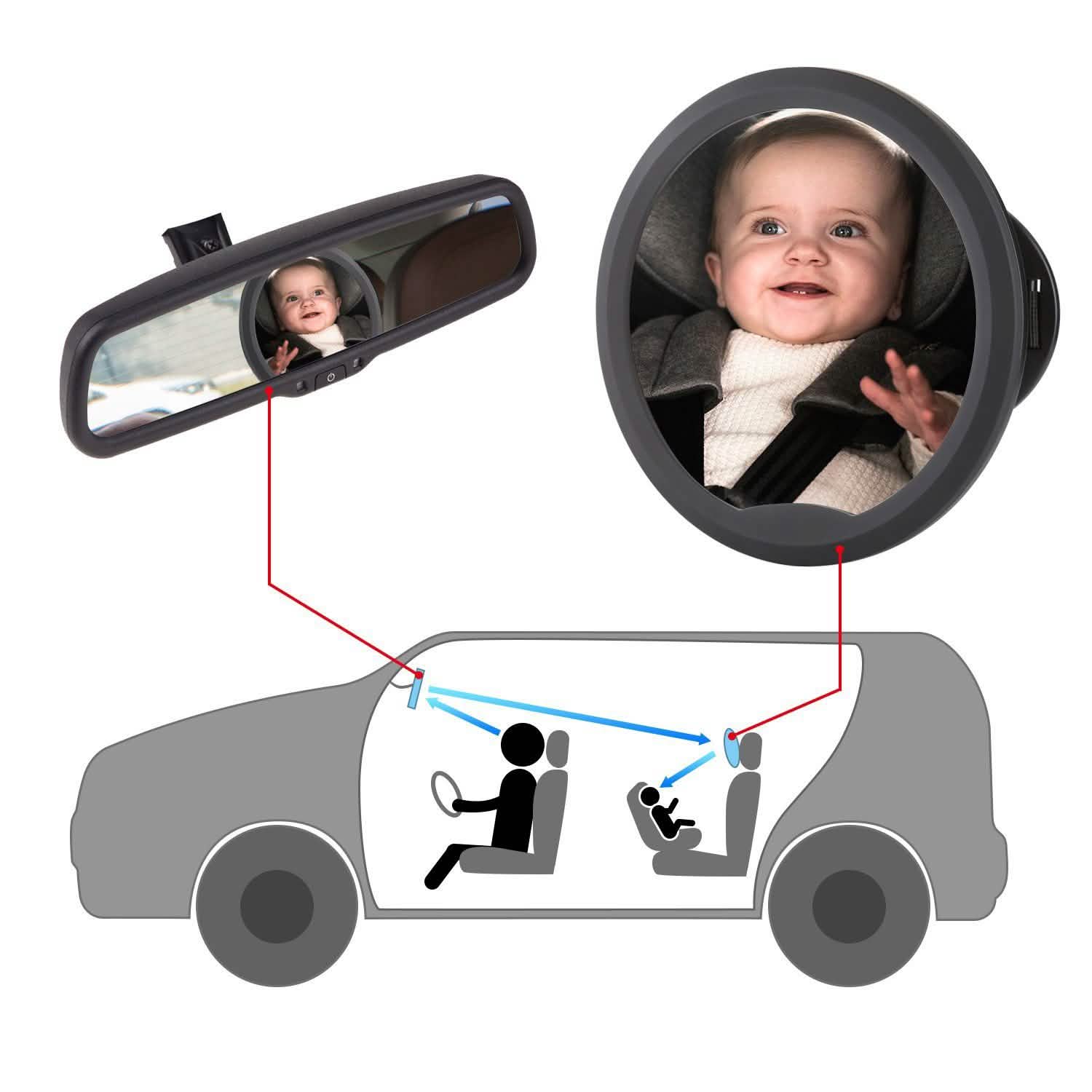 Baby Back Seat Car Mirror