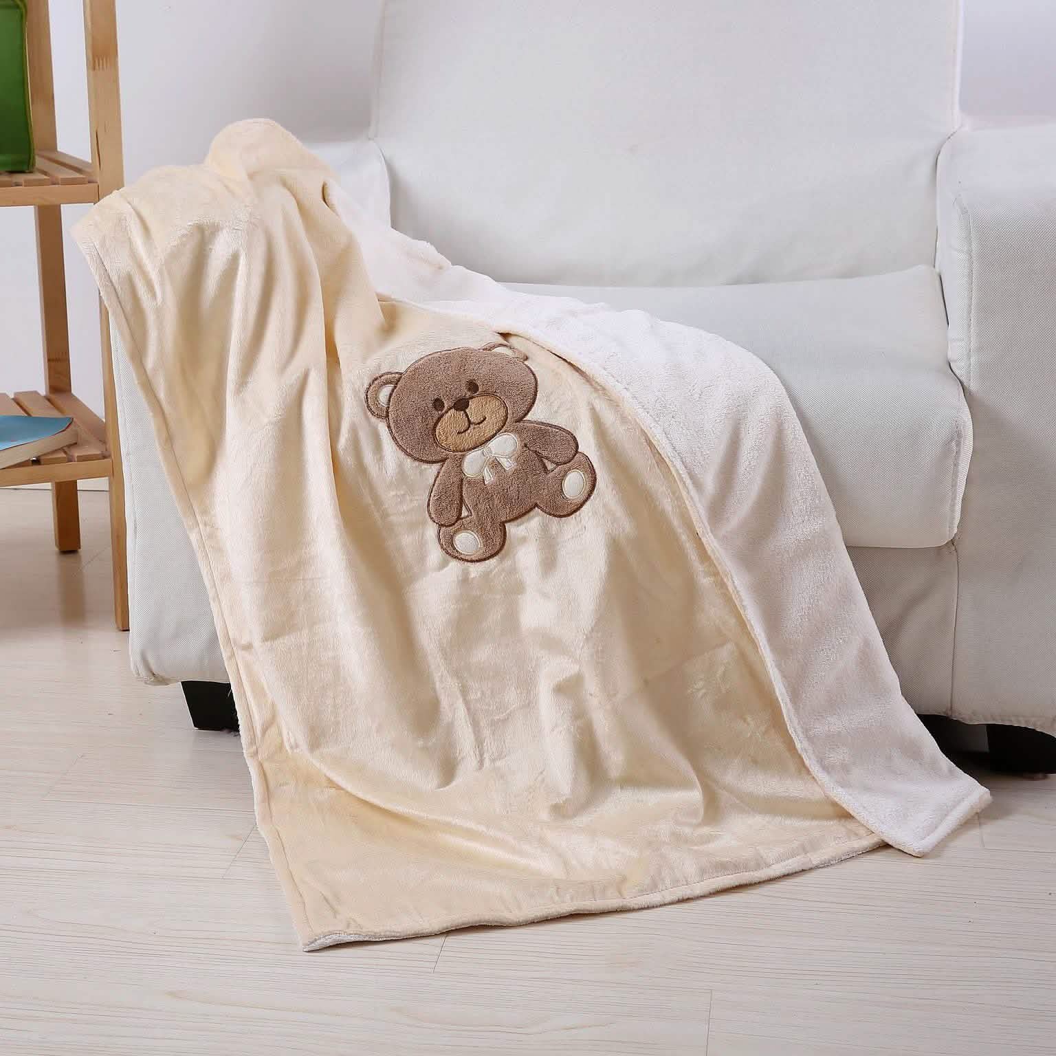 Baby Blanket Teddy Bear