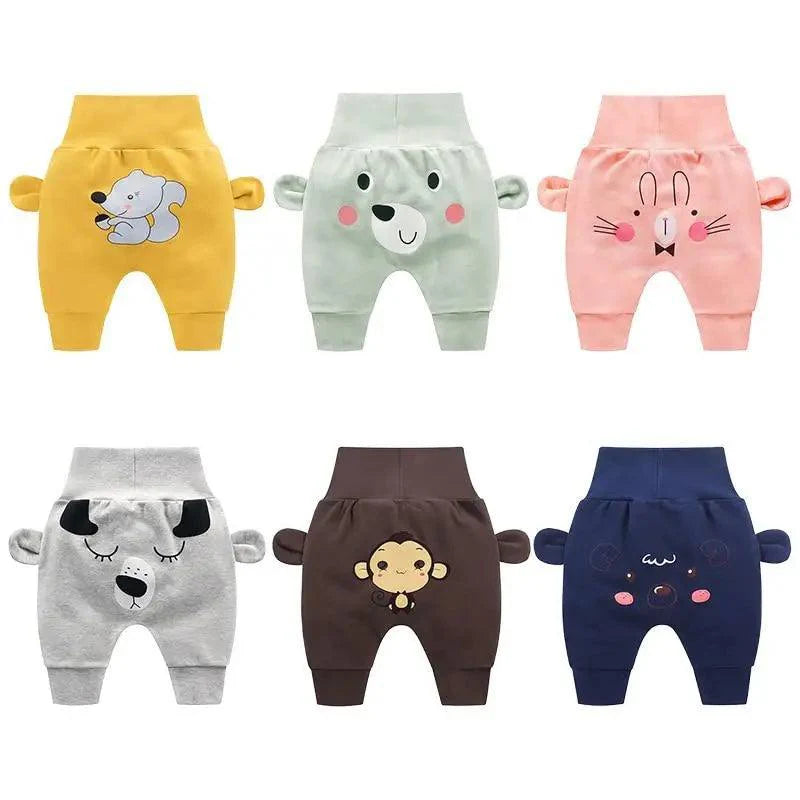 Baby cute pants boys girl cartoon ,  children toddler spring autumn newborn infant trousers