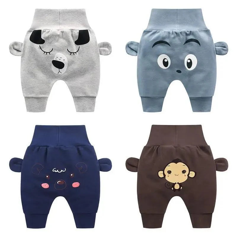 Baby cute pants boys girl cartoon ,  children toddler spring autumn newborn infant trousers