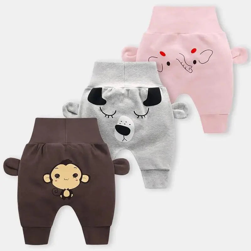 Baby cute pants boys girl cartoon ,  children toddler spring autumn newborn infant trousers