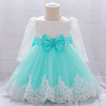 Baby Girls' Basic Christening Floral Dress