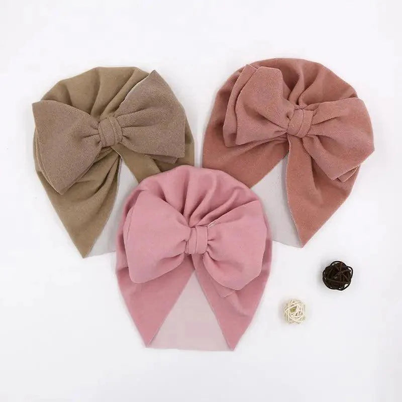 Baby Hat For Kids Bows Baby Girl Boy Bonnet Beanie Cap Toddlers Girls Hat Children