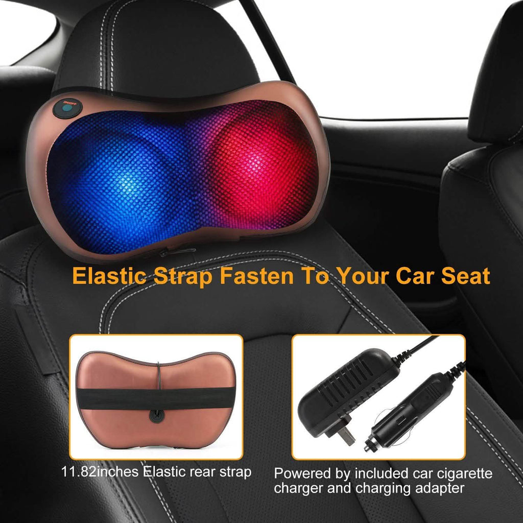 Back Neck and Shoulder Massage Pillow