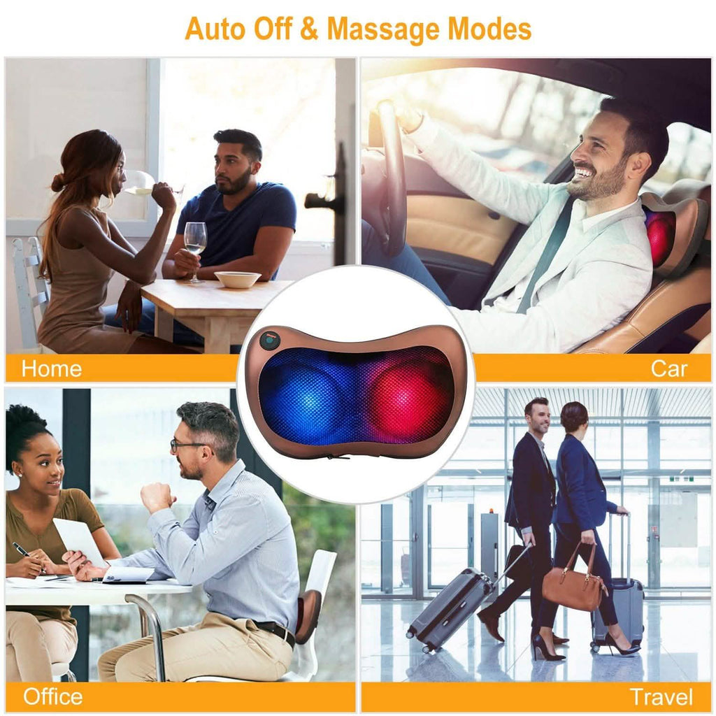 Back Neck and Shoulder Massage Pillow