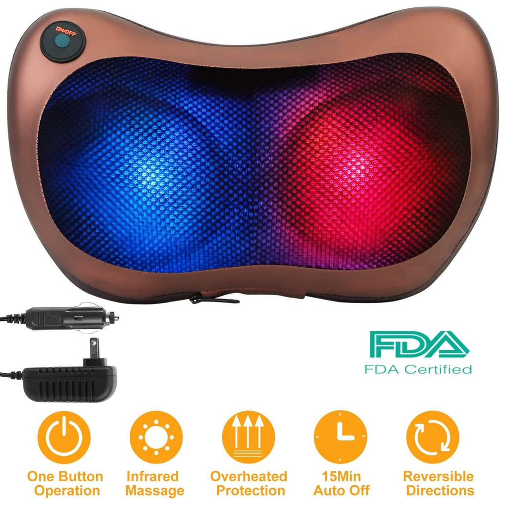 Back Neck and Shoulder Massage Pillow