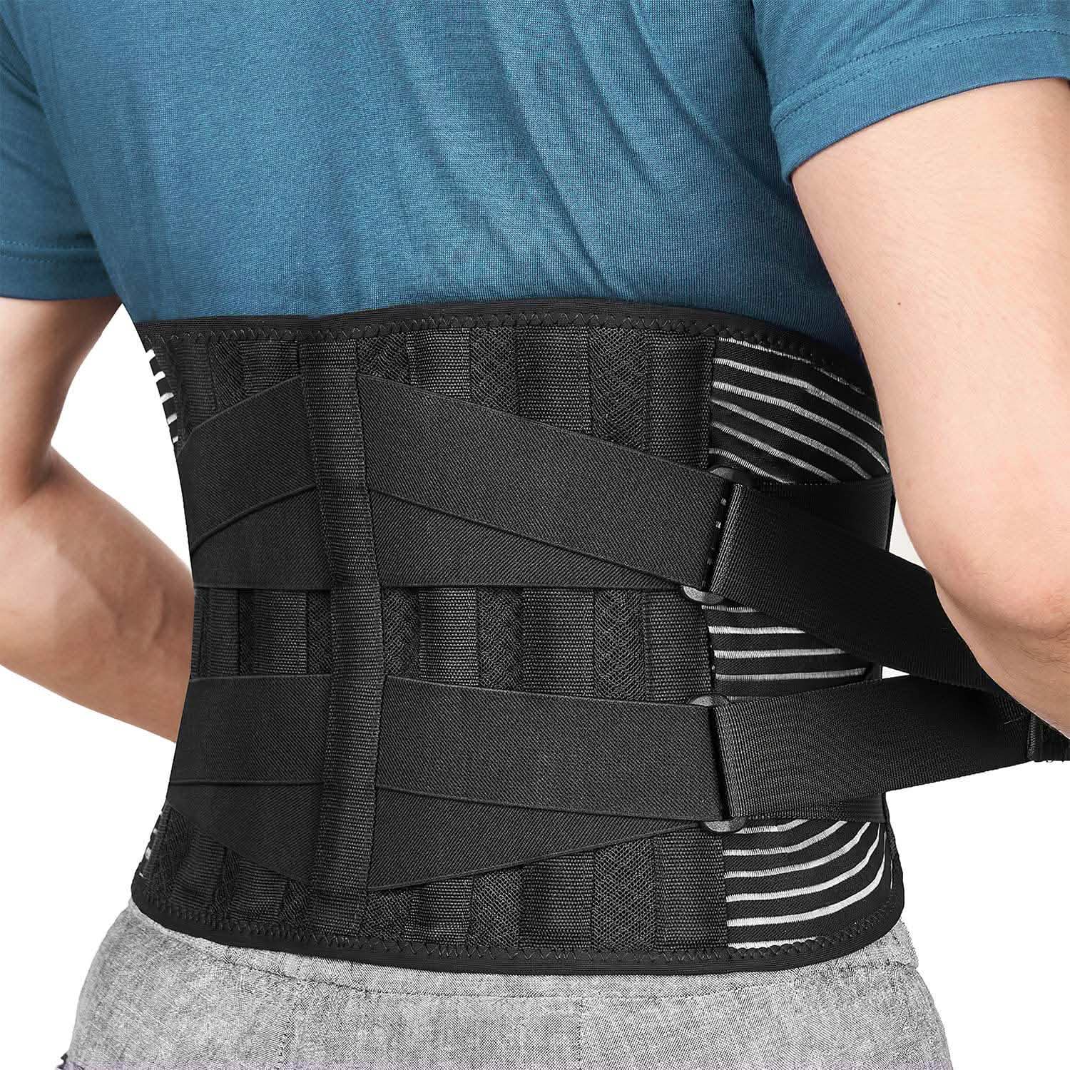 Back Support Brace Breathable Mesh Lumbar Support Belt