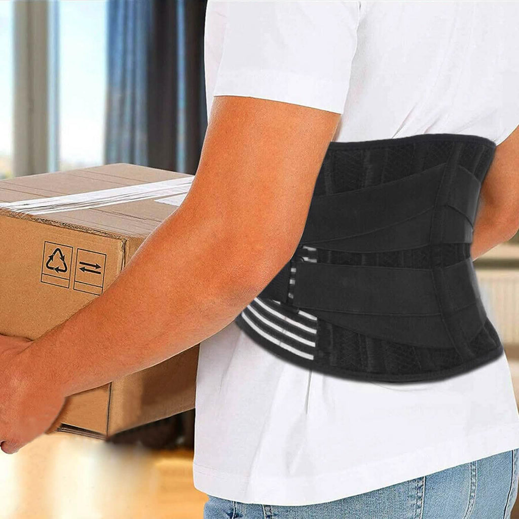Back Support Brace Breathable Mesh Lumbar Support Belt