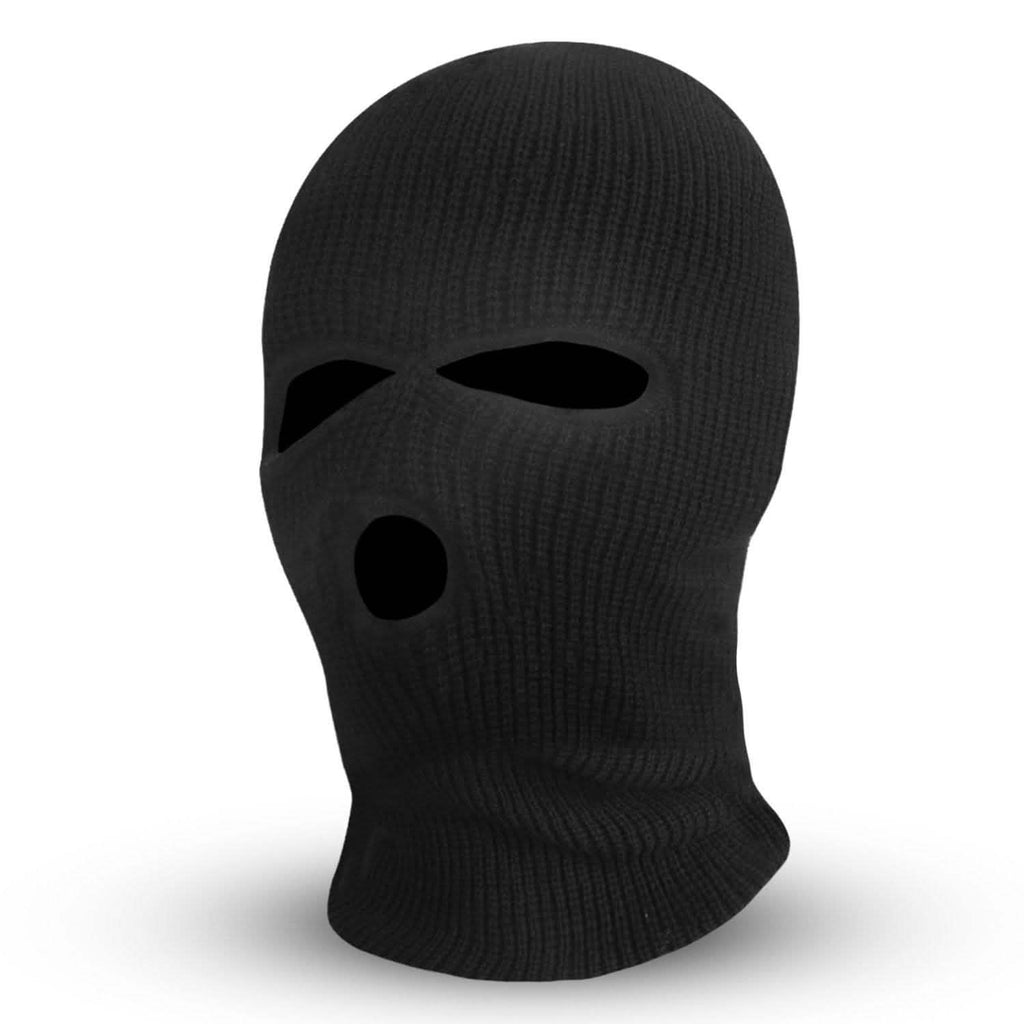 Balaclava Face Mask 3-Hole Knitted Windproof Ski Mask Full Face Cover