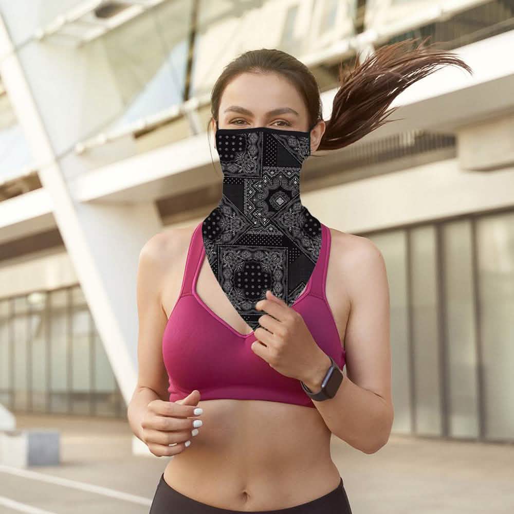 Balaclava Face Mask Neck Gaiter with Earloop for Men and Women