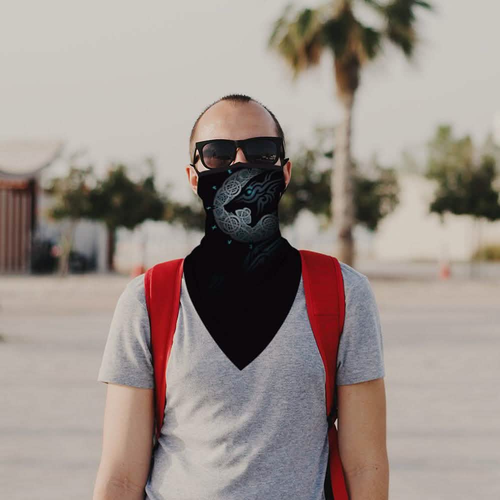 Balaclava Face Mask Neck Gaiter with Earloop for Men and Women