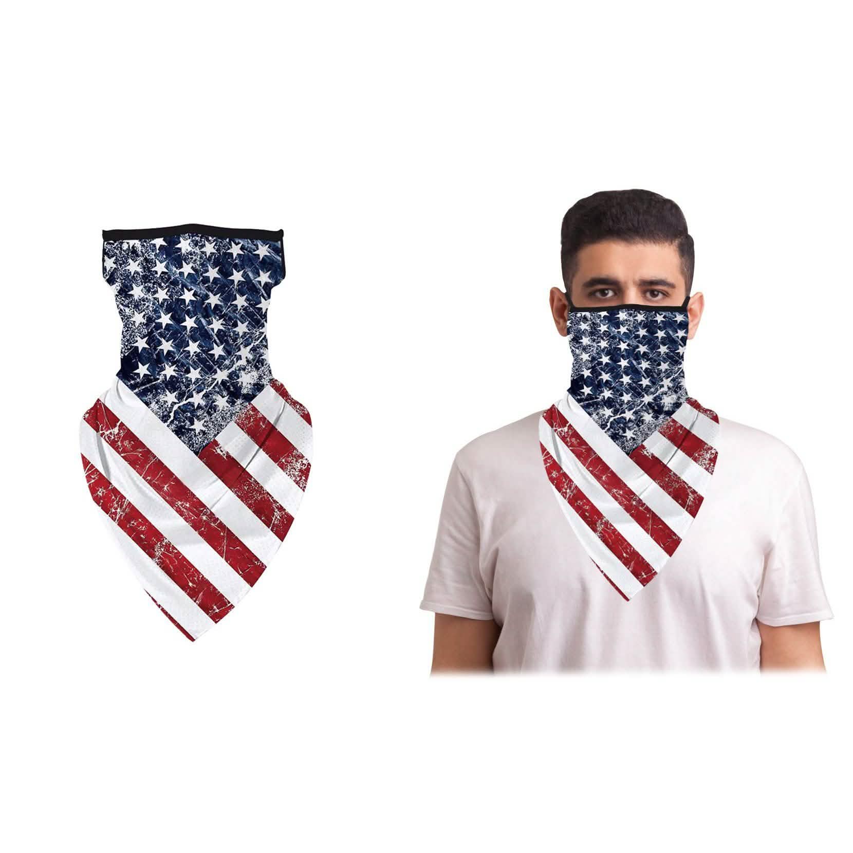 Balaclava Face Mask Neck Gaiter with Earloop for Men and Women