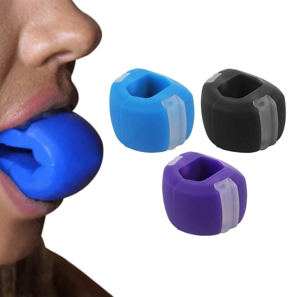 Ball Faced Jaw, Face And Neck Excercizer And Jawline Shaper Enhancer