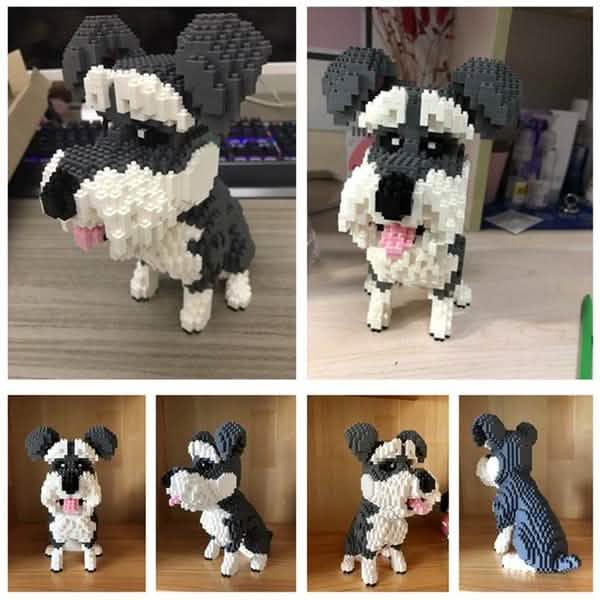 Balody Cartoon Dog Building Bricks Educational Assembly Model Kit